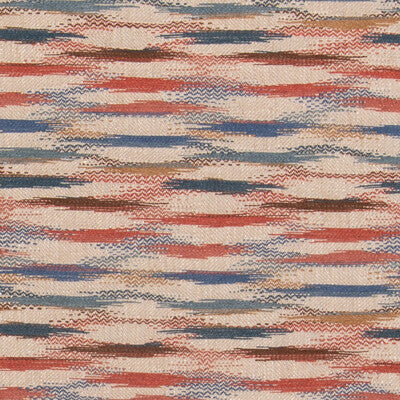 MULBERRY FD850.V110.0 FELBRIGG RED/BLUE Fabric - MULBERRY CROFT WEAVES