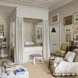 Schumacher Ferne Park Brown Fabric