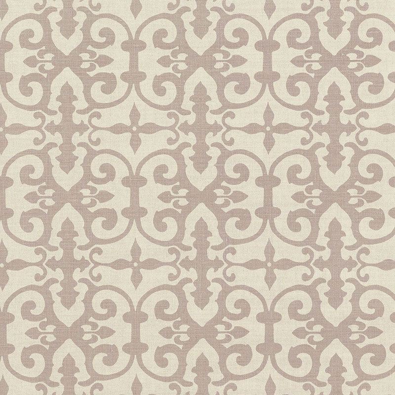 Schumacher Ferne Park Lilac Fabric