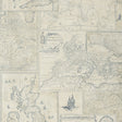MULBERRY FG077.H10.0 BOHEMIAN TRAVELS INDIGO Wallpaper - Eade's Wallpaper