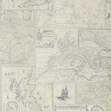 MULBERRY FG077.H10.0 BOHEMIAN TRAVELS INDIGO Wallpaper - Eade's Wallpaper