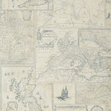 MULBERRY FG077.H10.0 BOHEMIAN TRAVELS INDIGO Wallpaper - Eade's Wallpaper