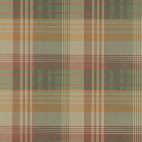 MULBERRY FG079.T30.0 MULBERRY ANCIENT TARTAN SPICE Wallpaper - Eade's Wallpaper