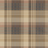 MULBERRY FG079.V78.0 MULBERRY ANCIENT TARTAN RED/CHARCOAL Wallpaper - Eade's Wallpaper