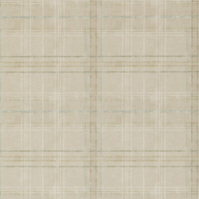 MULBERRY FG086.K102.0 SHETLAND PLAID STONE Wallpaper - Eade's Wallpaper