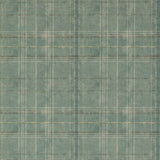 MULBERRY FG086.R11.0 SHETLAND PLAID TEAL Wallpaper - Eade's Wallpaper