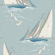 MULBERRY FG094.H101.0 ROUND THE ISLAND BLUE Wallpaper - Eade's Wallpaper