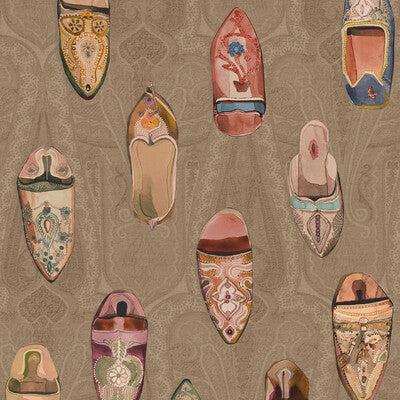 MULBERRY FG096.J52.0 BABOUCHES ANTIQUE Wallpaper - Eade's Wallpaper
