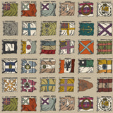 MULBERRY FG099.V54.0 NAVAL ENSIGNS RED/PLUM Wallpaper - Eade's Wallpaper