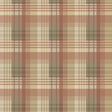 MULBERRY FG100.R114.0 MULBERRY ANCIENT TARTAN LOVAT/RED Wallpaper - Eade's Wallpaper