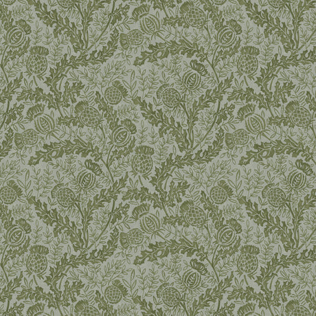 MULBERRY FG108.S47.0 MULBERRY THISTLE GREEN/TEAL Wallpaper - Eade's Wallpaper