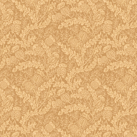 MULBERRY FG108.T128.0 MULBERRY THISTLE OCHRE Wallpaper - Eade's Wallpaper