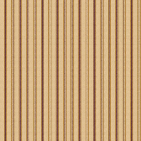 MULBERRY FG109.T128.0 SOMERTON STRIPE OCHRE Wallpaper - Eade's Wallpaper