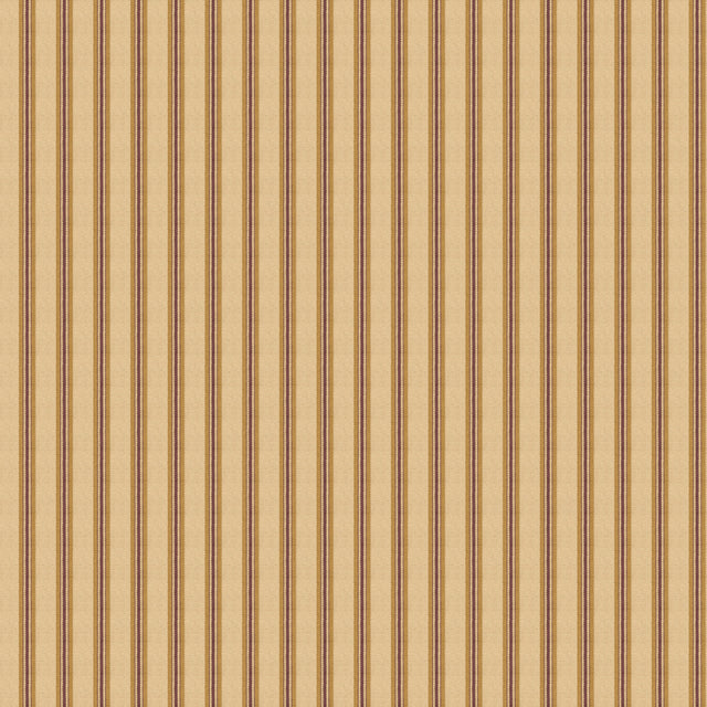 MULBERRY FG109.T128.0 SOMERTON STRIPE OCHRE Wallpaper - Eade's Wallpaper