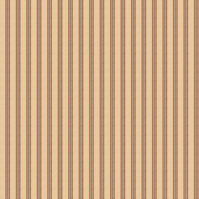 MULBERRY FG109.T30.0 SOMERTON STRIPE SPICE Wallpaper - Eade's Wallpaper