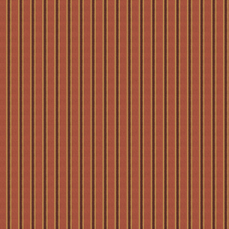 MULBERRY FG109.V55.0 SOMERTON STRIPE RUSSET Wallpaper - Eade's Wallpaper