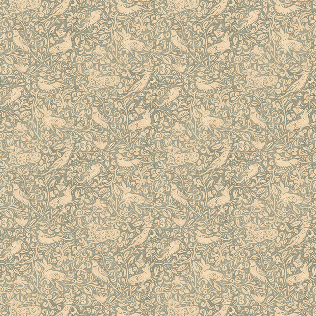 MULBERRY FG110.R41.0 HEDGEROW SOFT TEAL Wallpaper - Eade's Wallpaper