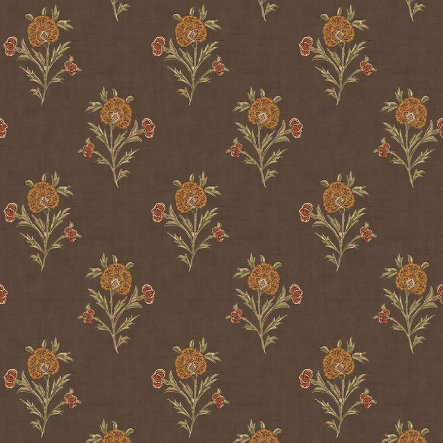 MULBERRY FG111.K74.0 SOMERTON ESPRESSO Wallpaper - Eade's Wallpaper