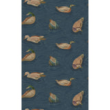 MULBERRY FG122.H10.0 DUCK POND INDIGO Wallpaper - Eade's Wallpaper