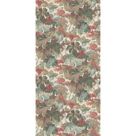 MULBERRY FG123.R54.0 COUNTRY WALK TEAL/ROSE Wallpaper - Eade's Wallpaper