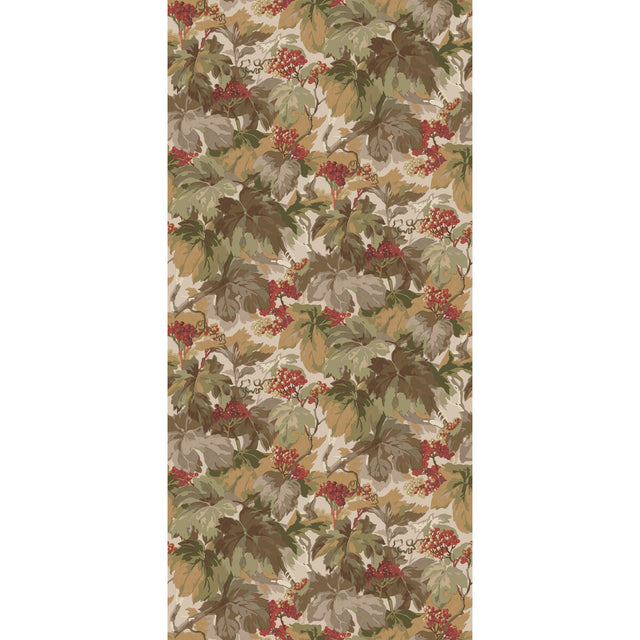 MULBERRY FG123.V90.0 COUNTRY WALK RED/GREEN Wallpaper - Eade's Wallpaper