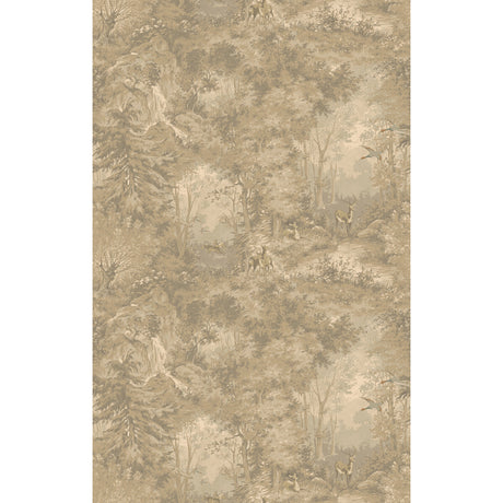 MULBERRY FG124.A15.0 MULBERRY WOODLAND WOODSMOKE Wallpaper - Eade's Wallpaper