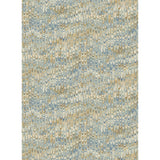 MULBERRY FG126.H59.0 END PAPER BLUE/SAND Wallpaper - Eade's Wallpaper