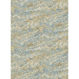 MULBERRY FG126.H59.0 END PAPER BLUE/SAND Wallpaper - Eade's Wallpaper
