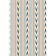 MULBERRY FG127.G103.0 NEWPORT STRIPE BLUE/RED Wallpaper - Eade's Wallpaper