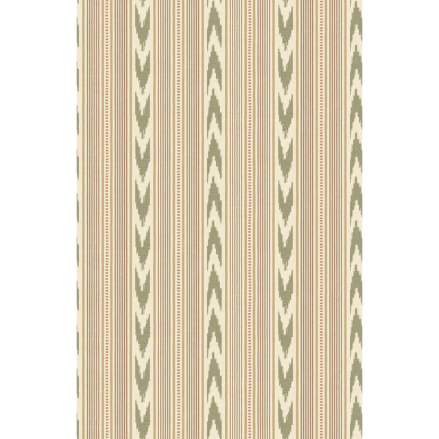 MULBERRY FG127.R106.0 NEWPORT STRIPE LOVAT Wallpaper - Eade's Wallpaper