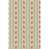 MULBERRY FG127.V90.0 NEWPORT STRIPE RED/GREEN Wallpaper - Eade's Wallpaper
