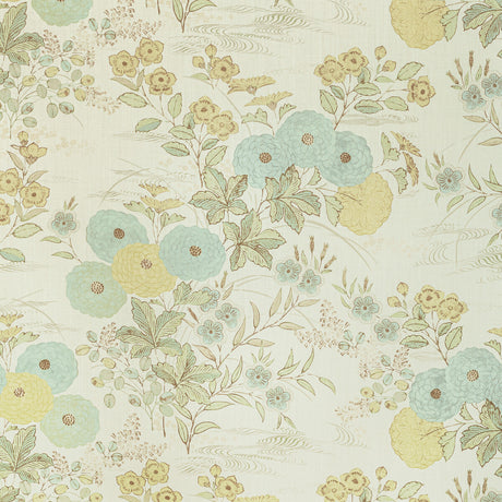 KRAVET COUTURE FIORELLA.354.0 FIORELLA LEEK Fabric - Eade's Wallpaper
