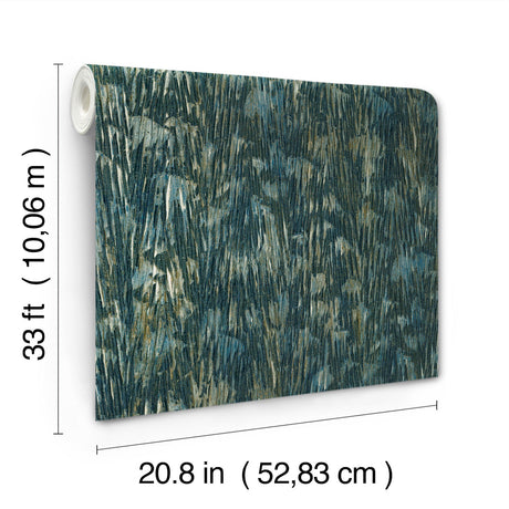 York FM1003 Gilded Plume Wallpaper - Eade's Wallpaper