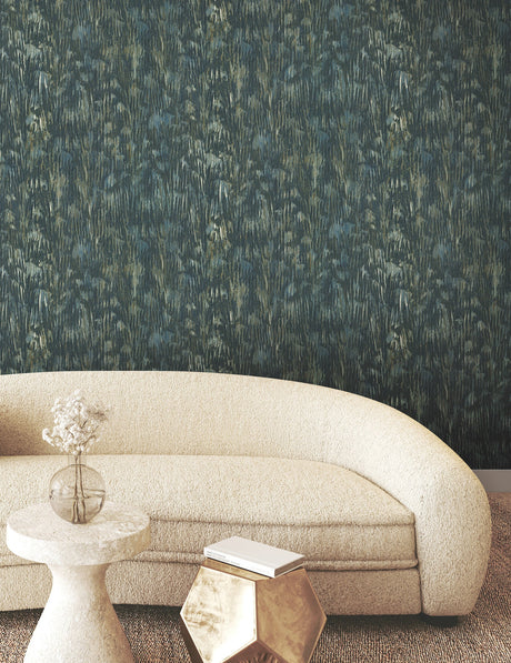 York FM1002 Gilded Plume Wallpaper - Eade's Wallpaper