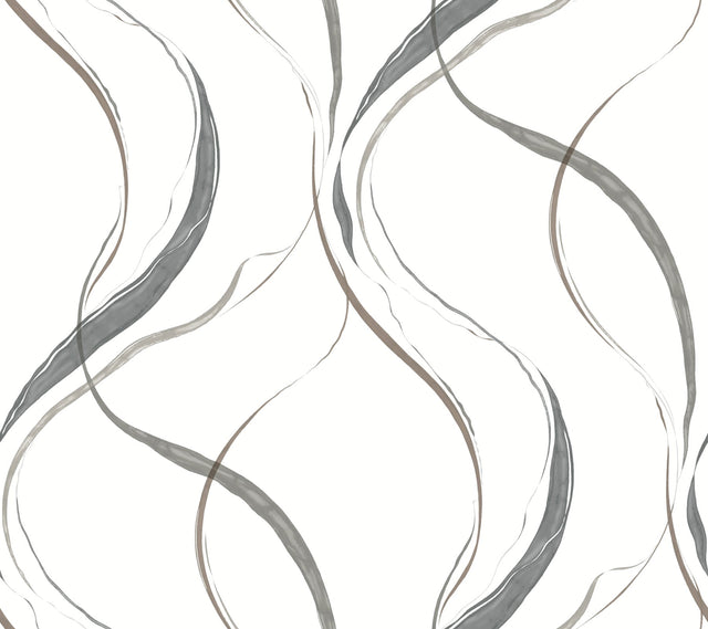 York FM1094 Ink Flow Wallpaper - Eade's Wallpaper