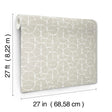 York FM1106 Looking Glass Wallpaper - Eade's Wallpaper
