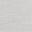 STOUT FRET-1 FRETZ 1 SMOKE Fabric - Eades Wallpaper & Fabric