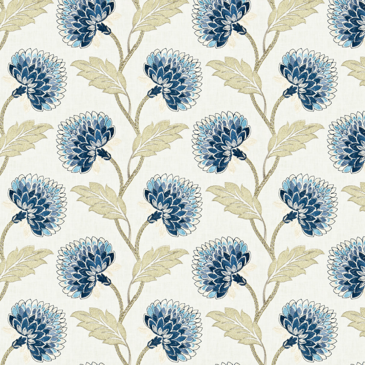 STOUT FRON-1 FRONTIER 1 DENIM Fabric - Eades Wallpaper & Fabric