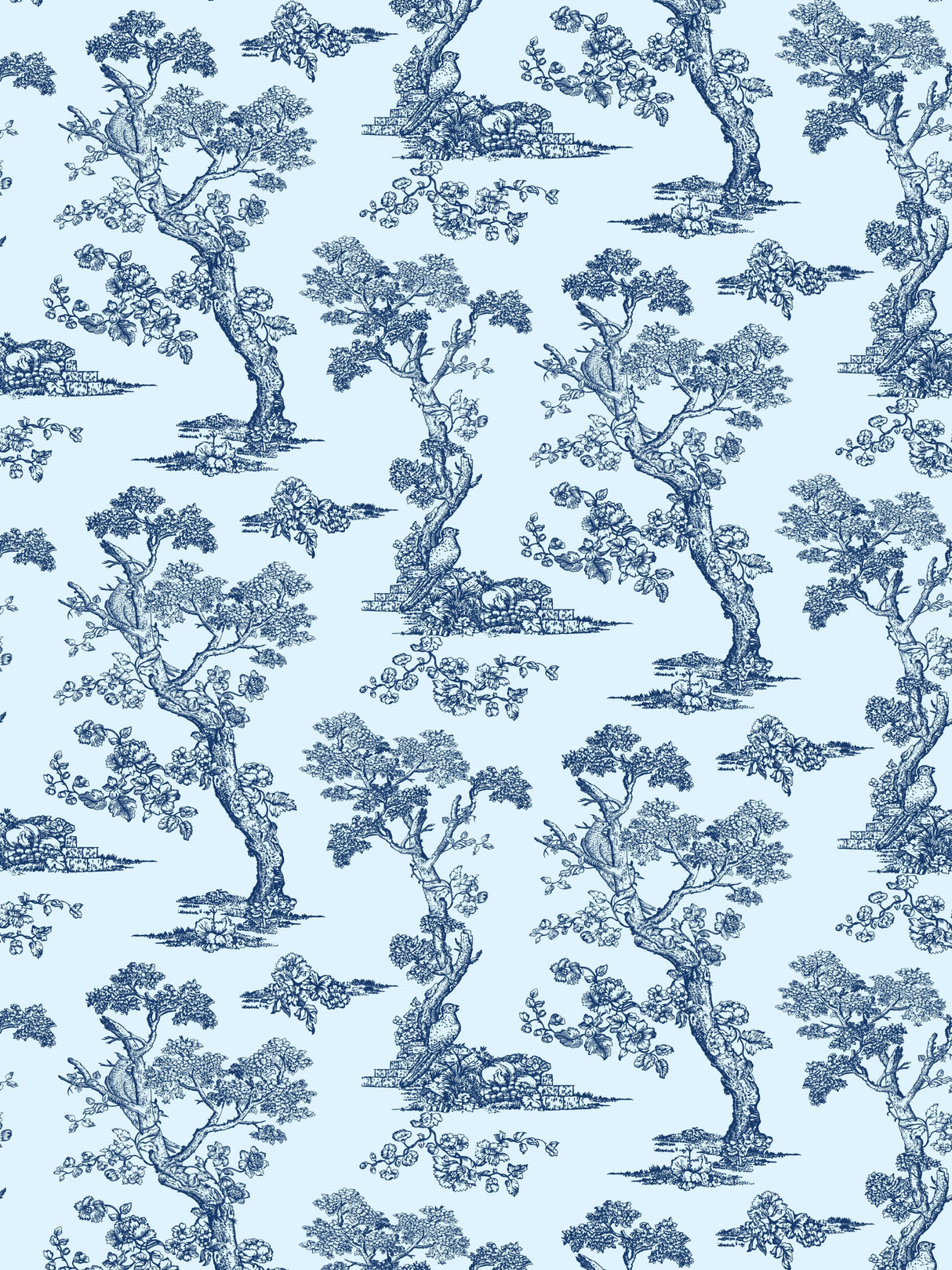 Scalamandre FS30001SCPKCUTE COUNTRYSIDE TOILE PILLOW - Pillo