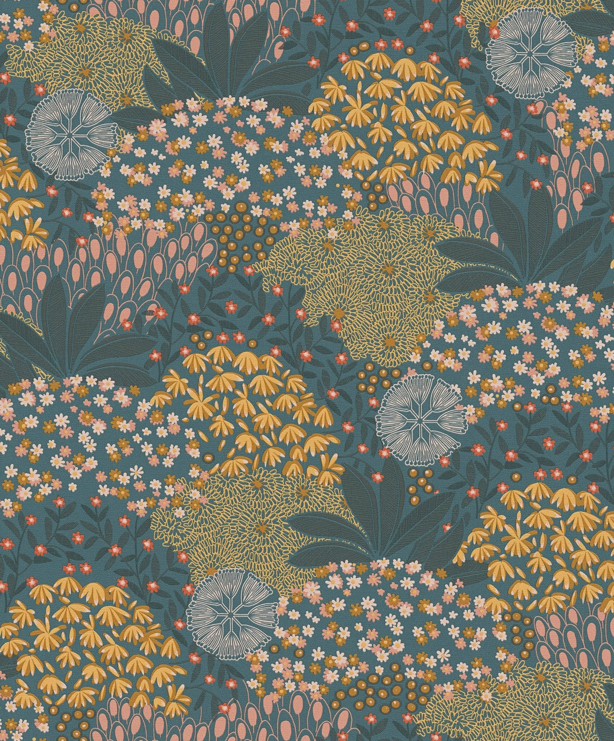 Galerie FS72008 Multi-coloured Forest Bloom Motif - Eade's Wallpaper