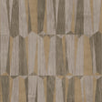Galerie FS72017 Bronze Brown Geo Point Wood Effect Motif - Eade's Wallpaper