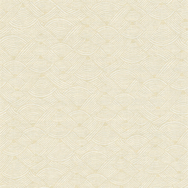 Galerie FS72025 Cream Geo Swirl Motif - Eade's Wallpaper