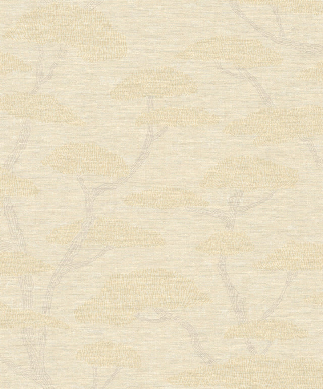 Galerie FS72026 Beige Chinoiserie Tree Motif - Eade's Wallpaper