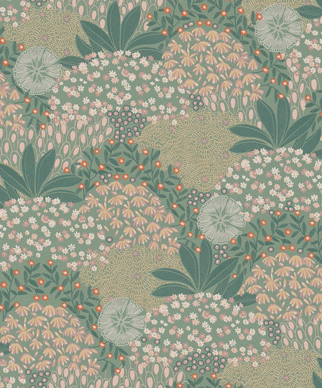 Galerie FS72034 Green Forest Bloom Motif - Eade's Wallpaper