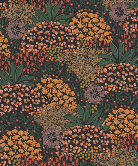 Galerie FS72040 Orange Forest Bloom Motif - Eade's Wallpaper