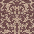Galerie G34116 Red Linear Damask - Eade's Wallpaper