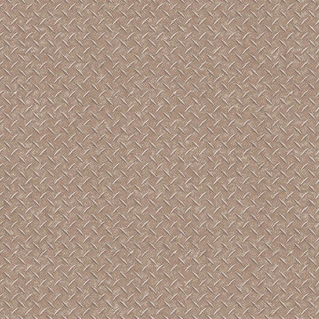Galerie G45173 Bronze Brown Diamond Plate - Eade's Wallpaper