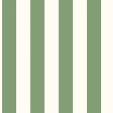 Galerie G45401 Green Awning Stripe - Eade's Wallpaper
