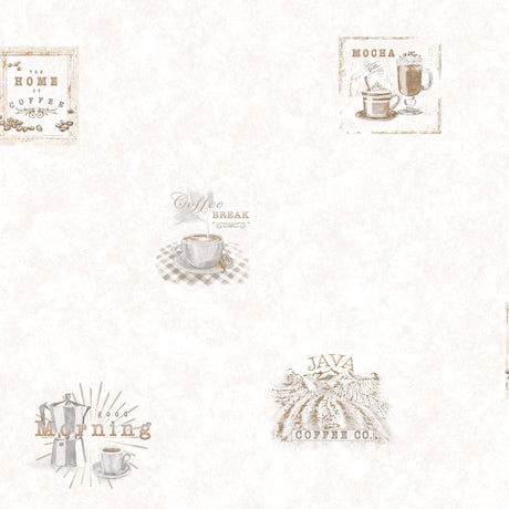 Galerie G45414 Beige Coffee - Eade's Wallpaper