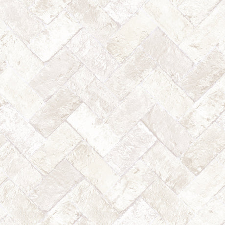 Galerie G45427 Beige Herringbone Brick - Eade's Wallpaper